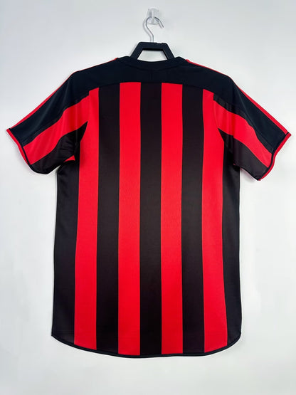 Man's Retro Jersey Milan Team Home- 2003/04