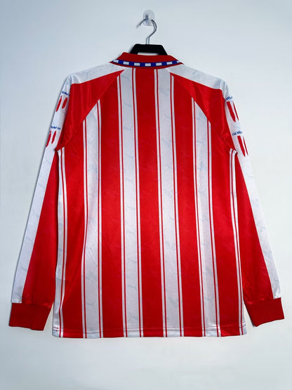 Man's Retro Long Sleeve Atlético de Madrid Team - 1994/95