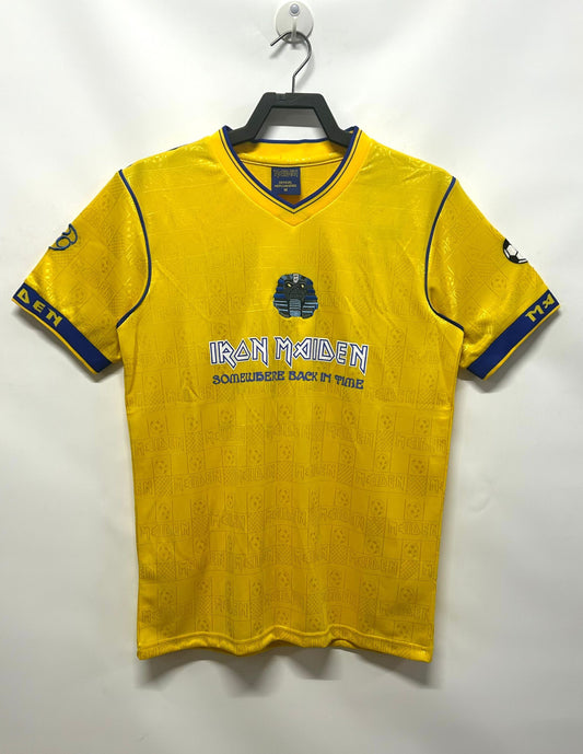 Man's Retro Jersey West Ham Team Yelloy - 2008