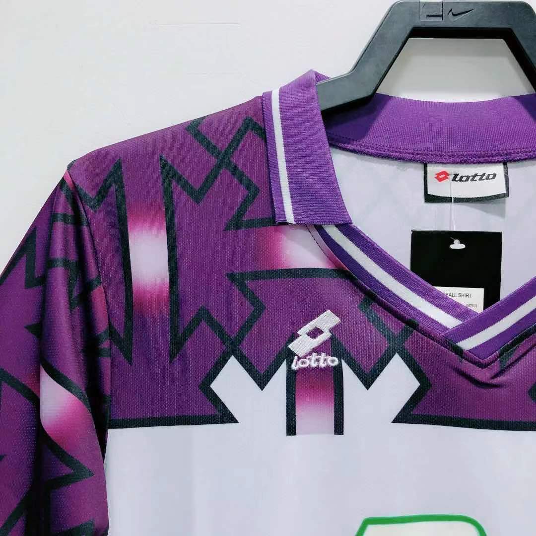 Man's Retro Jersey Fiorentina Team Away - 1992/93