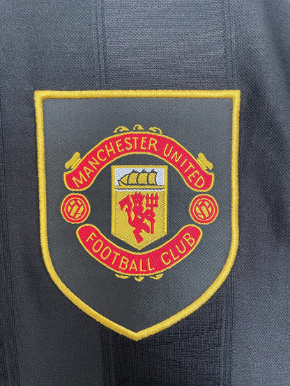 Retro Long Sleeve Manchester United Away Black - 1993/94