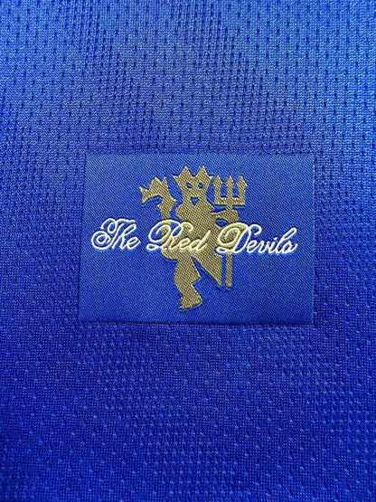 Man's Retro Jersey Manchester United Team Blue GK - 2007/08