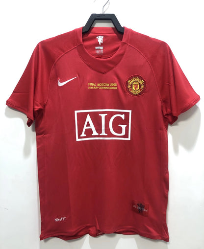 Man's Retro Jersey Manchester United Team - 2007/08