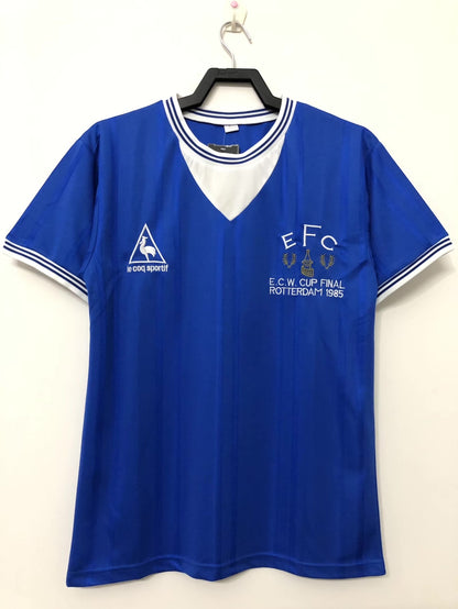 Man's Retro Jersey Everton Team - 1985