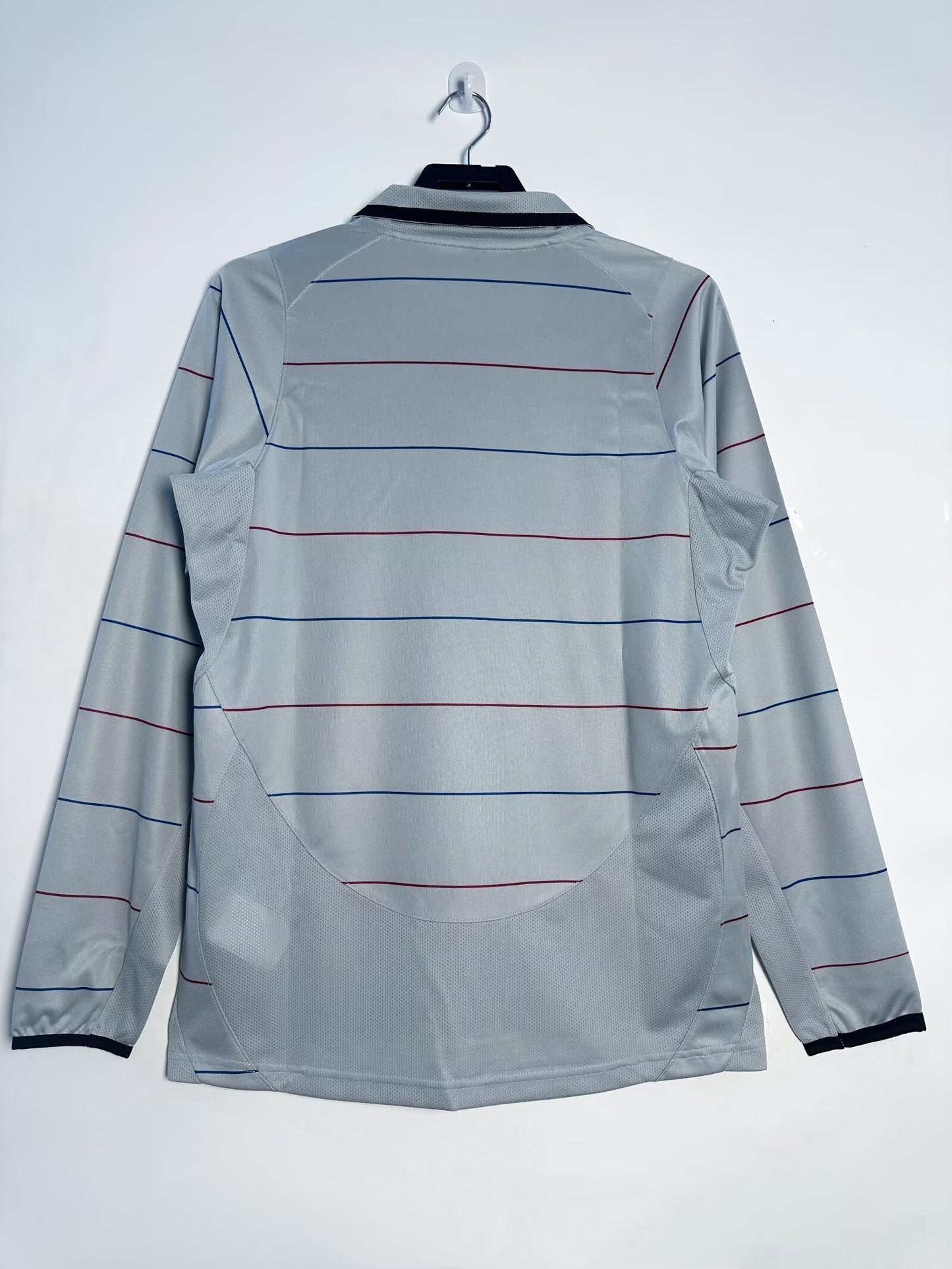 Man's Retro Long Sleeve Barcelona Team Away - 2003/04