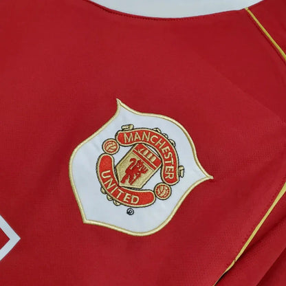 Retro Long Sleeve Manchester United Red - 2006/2007