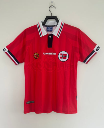 Man's Retro Jersey Norway National Team - 1998