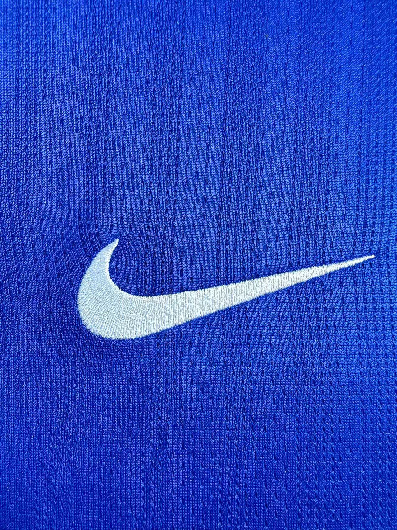 Man's Retro Long Sleeve Manchester United Team Blue GK - 2007/08