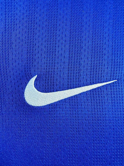 Man's Retro Long Sleeve Manchester United Team Blue GK - 2007/08
