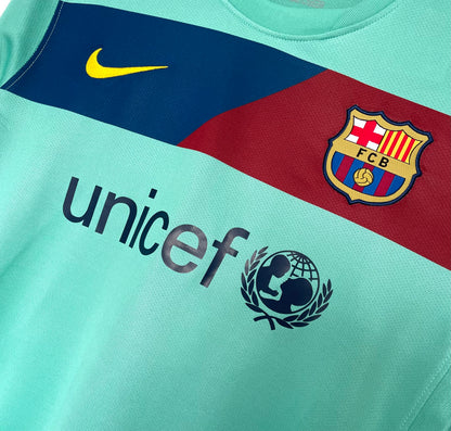 Man's Retro Long Sleeve Barcelona Team Away - 2010/11