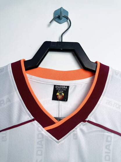 Man's Retro Jersey Roma Team Away - 1999/00