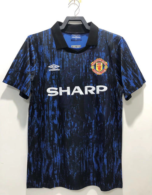 Man's Retro Jersey Manchester United Team Black - 1993