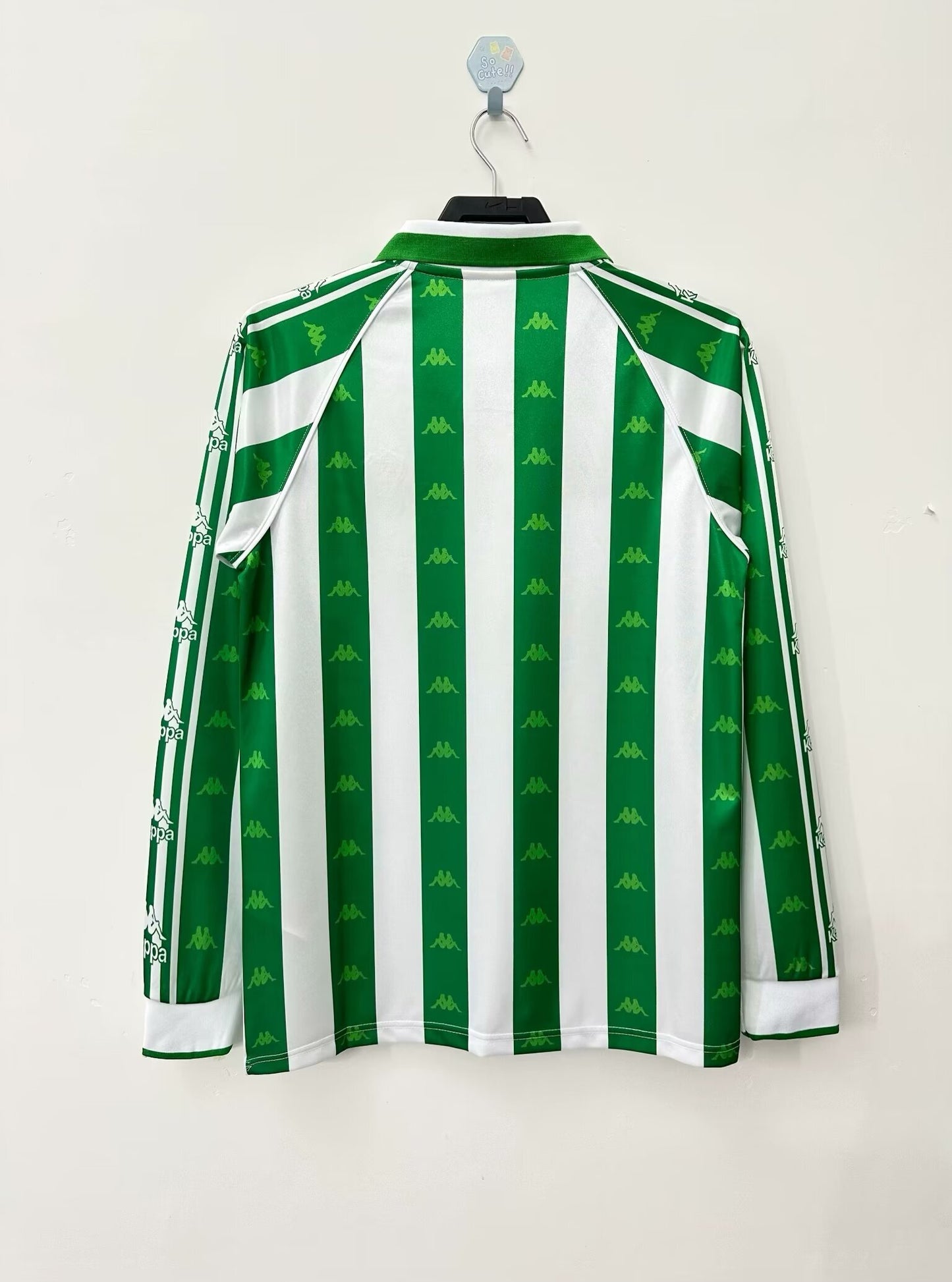 Man's Retro Long Sleeve Real Betis Team - 1995/97