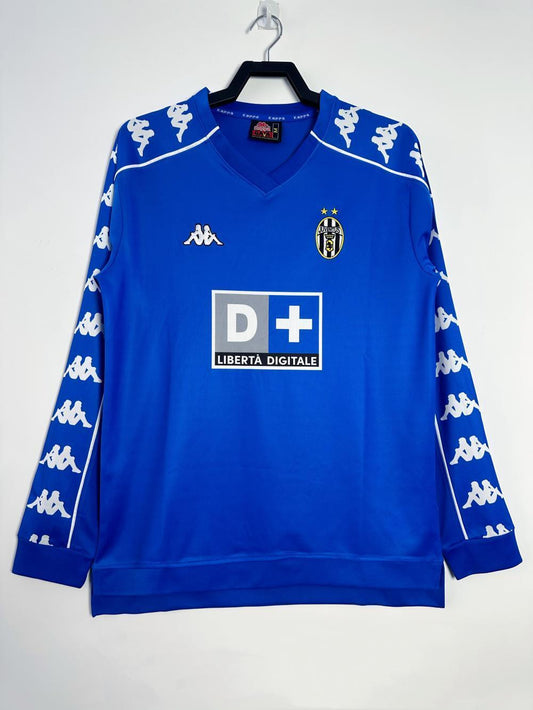 Man's Retro Long Sleeve Juventus Team Away - 1999/00