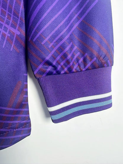 Man's Retro Long Sleeve Fiorentina Team Home - 1992/93