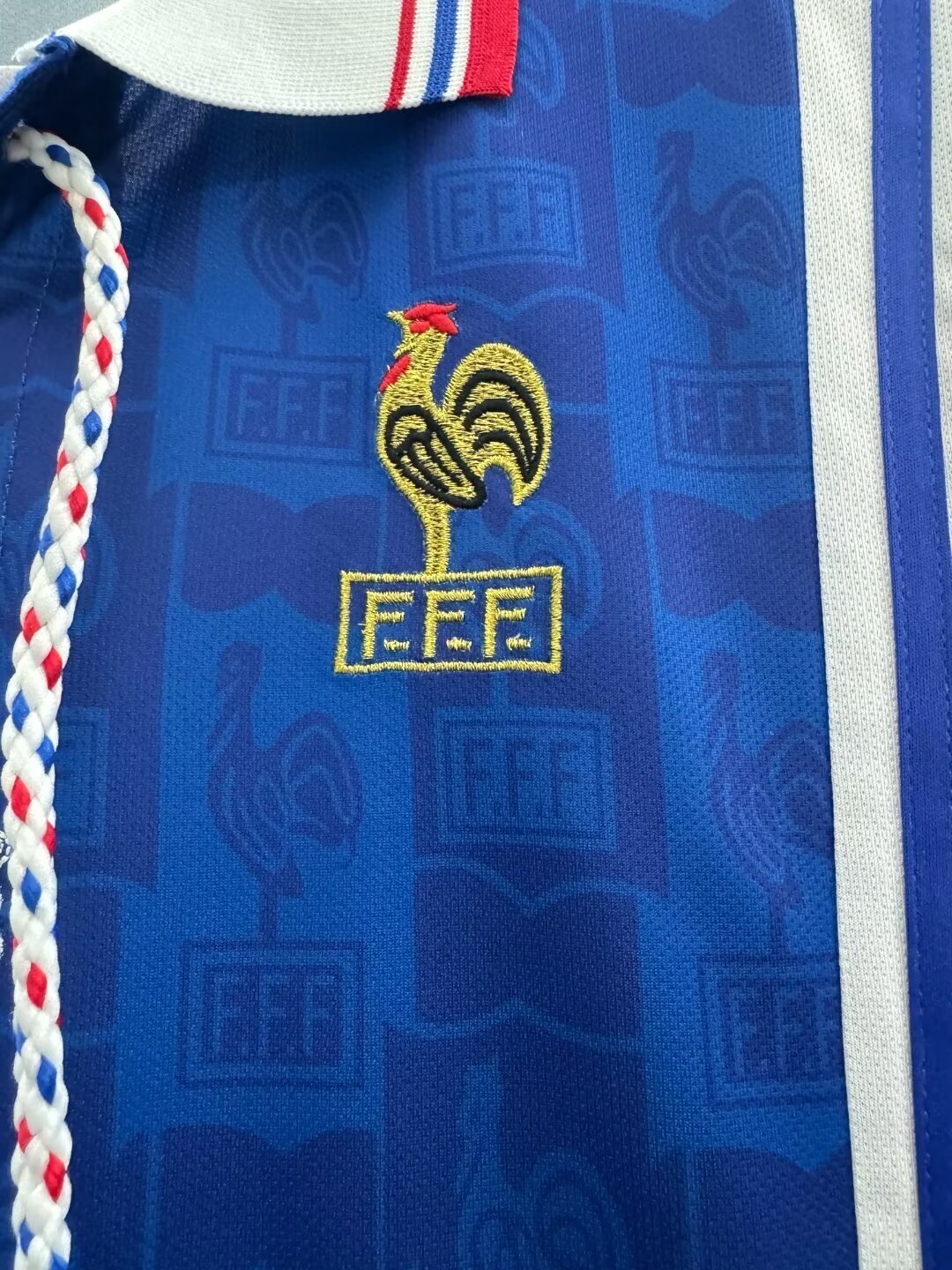 Man's Retro Jersey France National Team Home - 1996