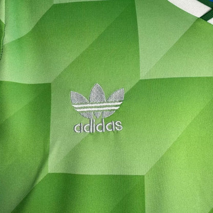 Man's Retro Jersey Germany National Team Light Green - 1998