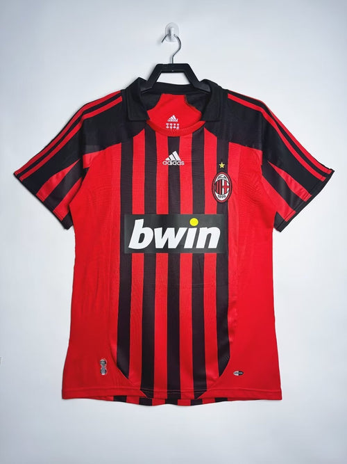 Man's Retro Jersey Milan Team Home- 2007/2008
