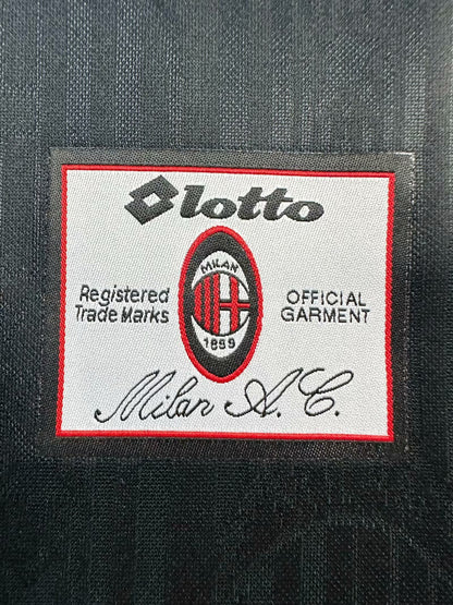Man's Retro Jersey Milan Team Special Edition Black - 1997/1998