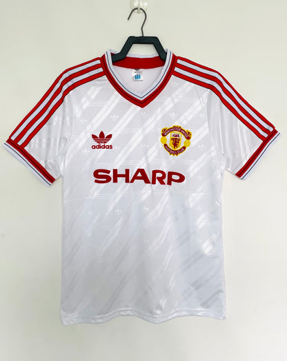 Man's Retro Jersey Manchester United Team Away- 1986/88