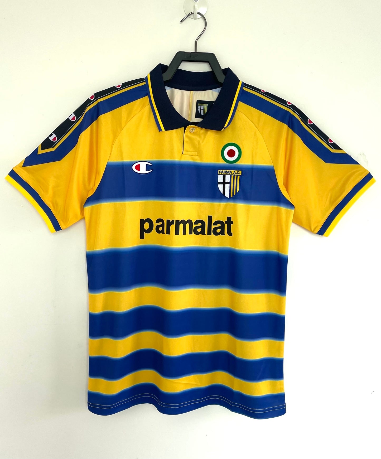 Man's Retro Jersey Parma Calcio Team Home - 1999/00