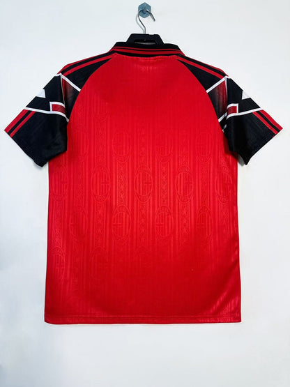 Man's Retro Jersey Milan Team Special Edition Red - 1997/1998