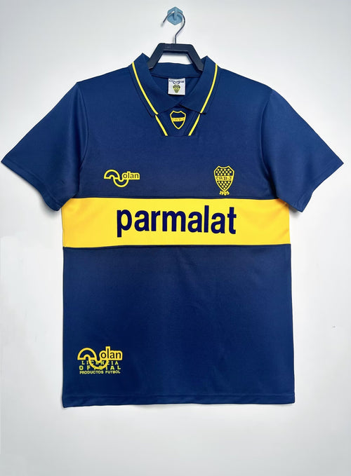 Man's Retro Jersey Boca Juniors Team Home - 1993/95