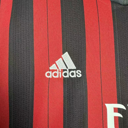 Man's Retro Long Sleeve Milan Team - 2013/2014