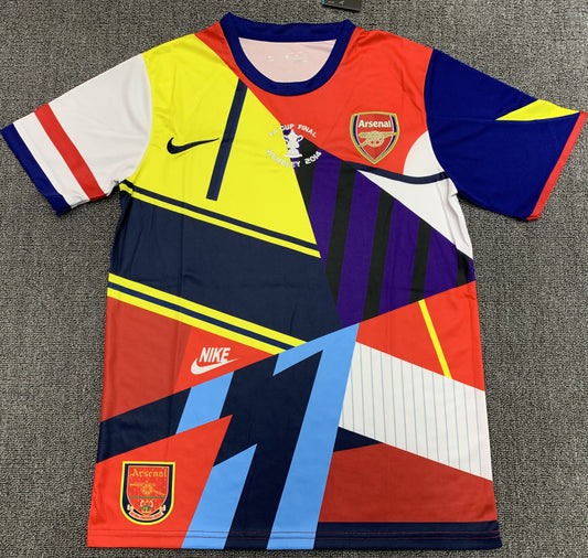 Man's Retro Jersey Arsenal Team Commemorative Edition - 2014