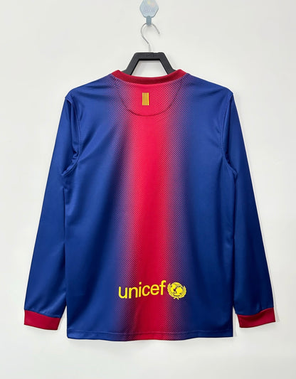 Man's Retro Long Sleeve Barcelona Team - 2012/13