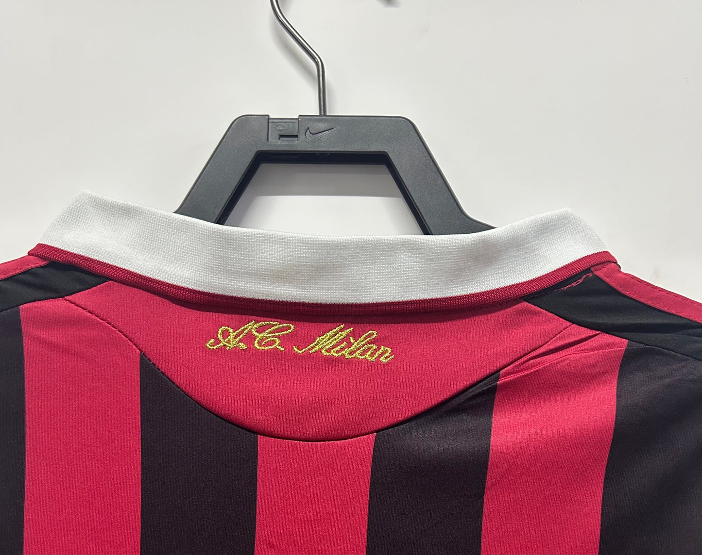 Man's Retro Long Sleeve Milan Team - 2009/2010