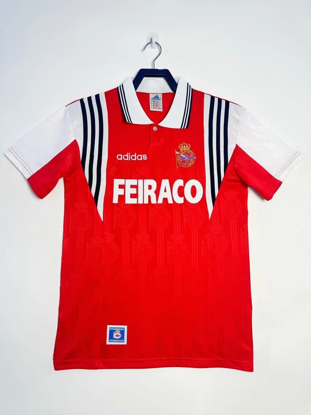 Man's Retro Jersey Deportivo La Coruna Team Away - 1997/98