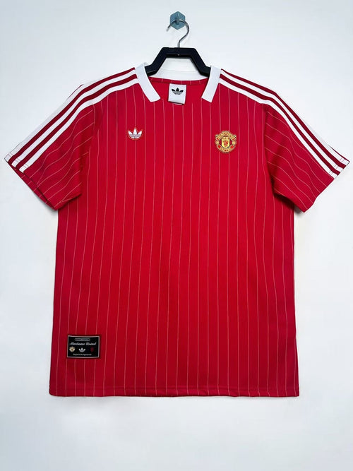 Man's Retro Jersey Manchester United Team Cultural Jersey Red - 2025/26