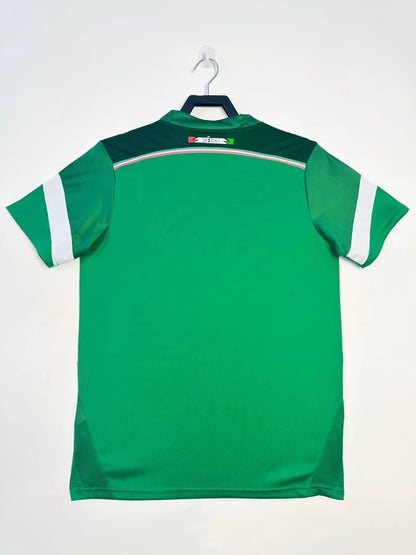 Man's Retro Jersey Mexico National Team Home Green - 2014