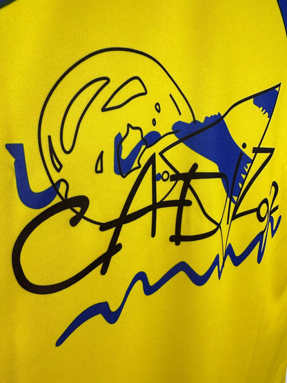 Man's Retro Jersey Cadiz Club Team Home - 1991/92