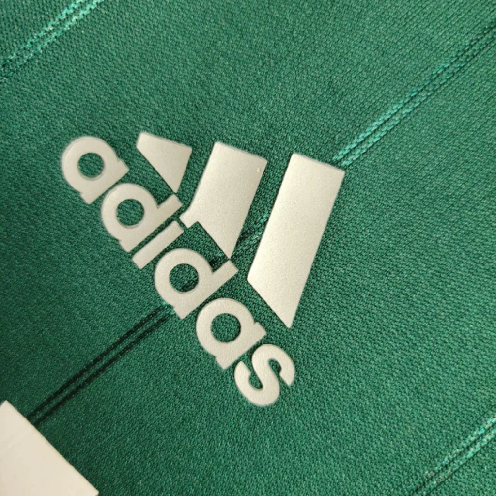 Retro Long Sleeve Real Madrid llI Adidas Green - 12/13