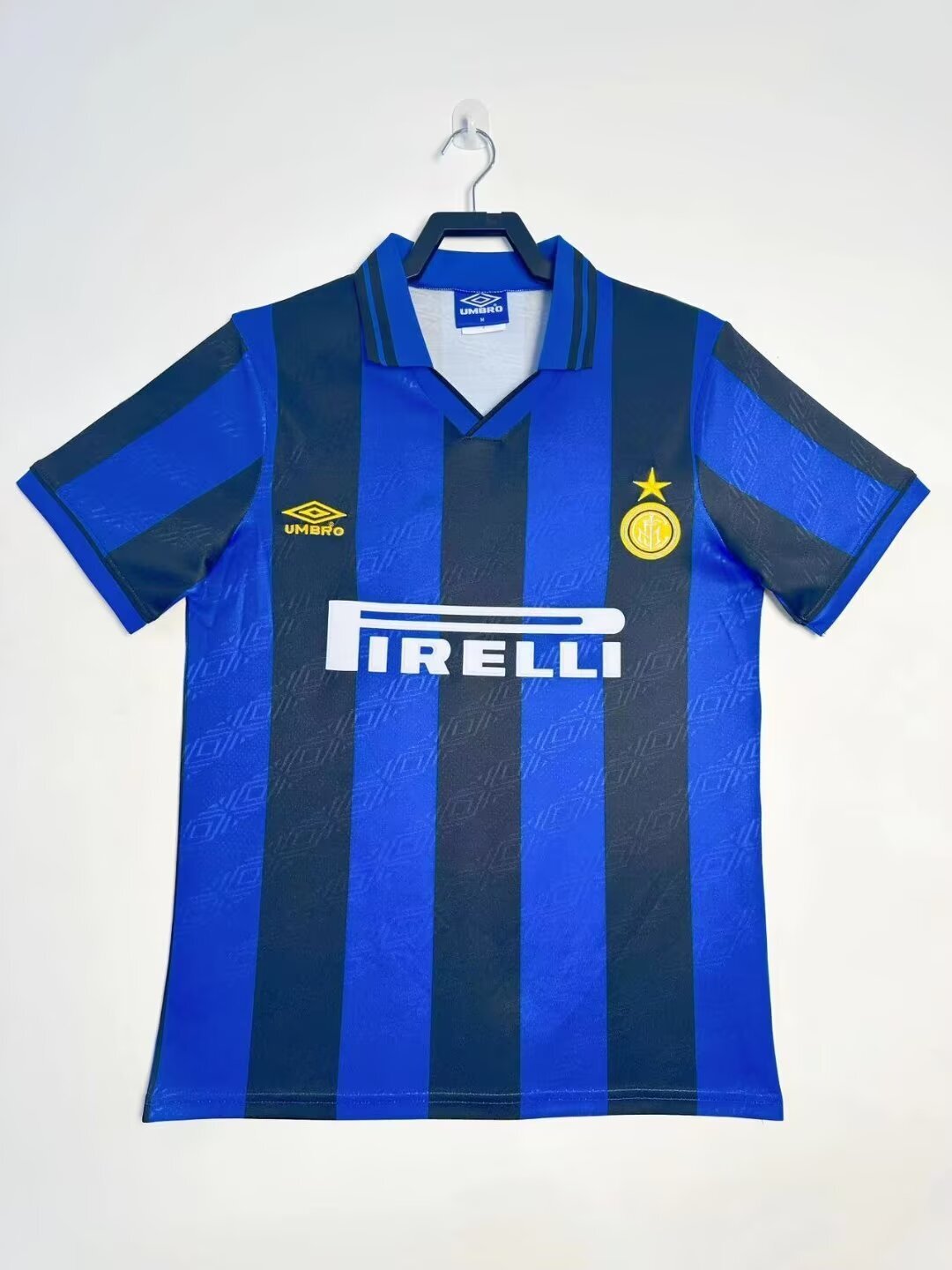 Man's Retro Jersey Internazionale Milano Team Home - 1995/96