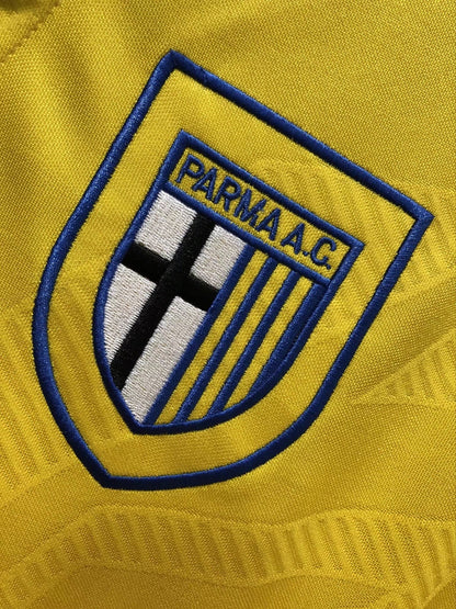 Man's Retro Jersey Parma Calcio Team Yellow - 1993/95