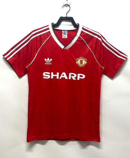 Man's Retro Jersey Manchester United Team Home - 1988/1990