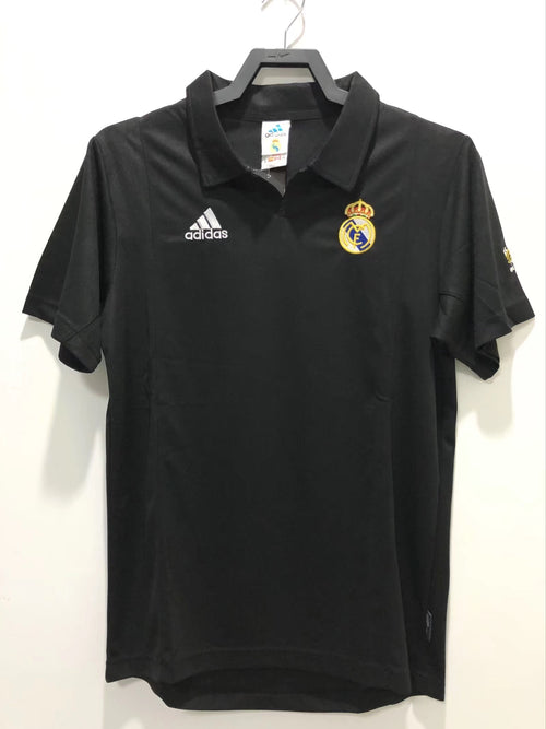 Man's Retro Jersey Real Madrid Team Champions League Away - 2002/03