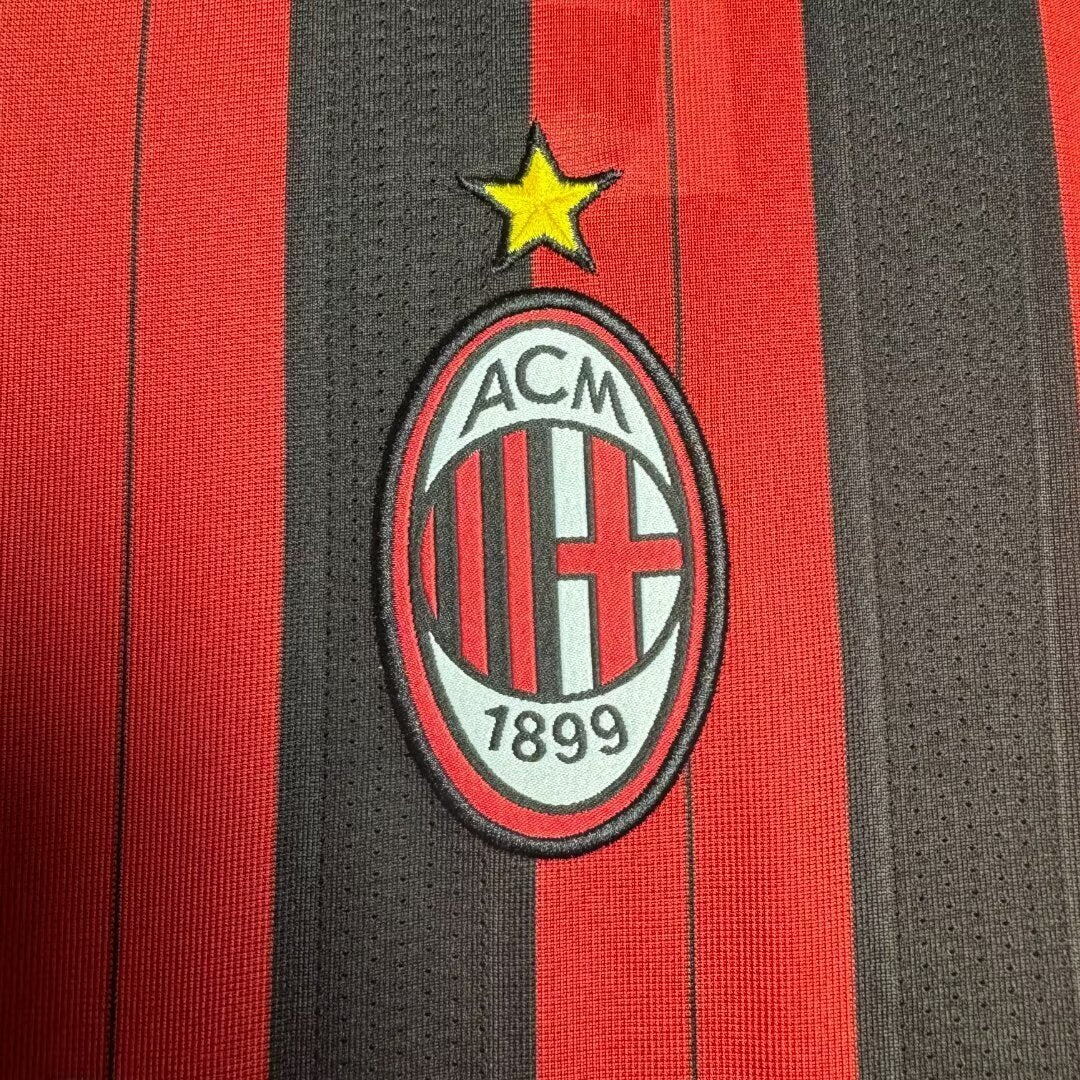Man's Retro Jersey Milan Team Home- 2013/2014