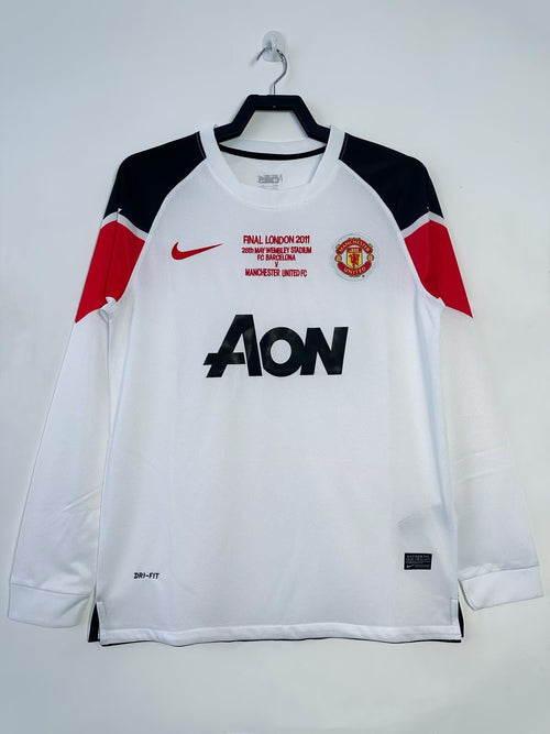 Retro Long Sleeve Manchester United Away  - 2010/11