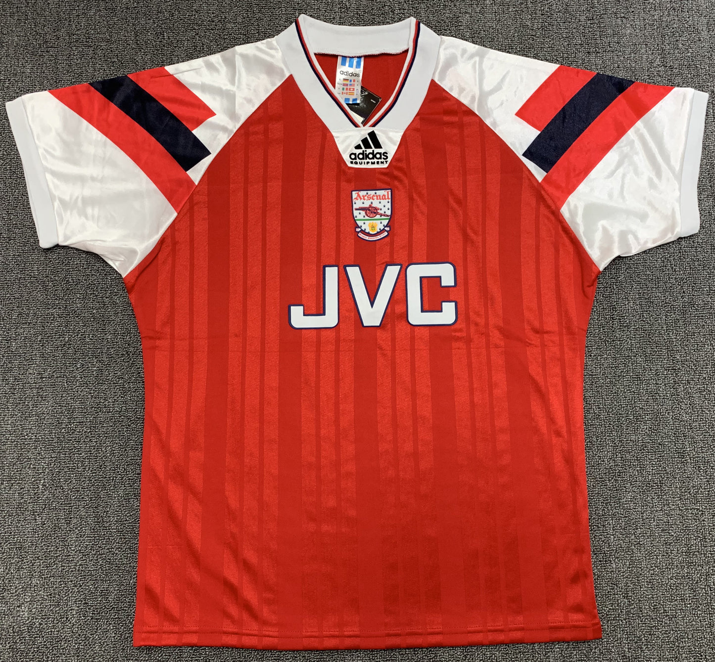 Man's Retro Jersey Arsenal Team Home - 1992/94