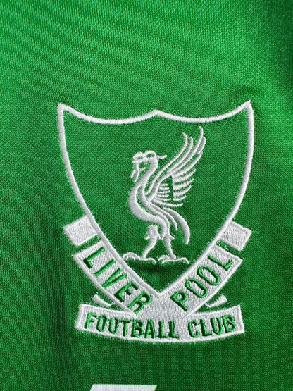 Man's Retro Jersey Liverpool Team Green Away - 1991/92