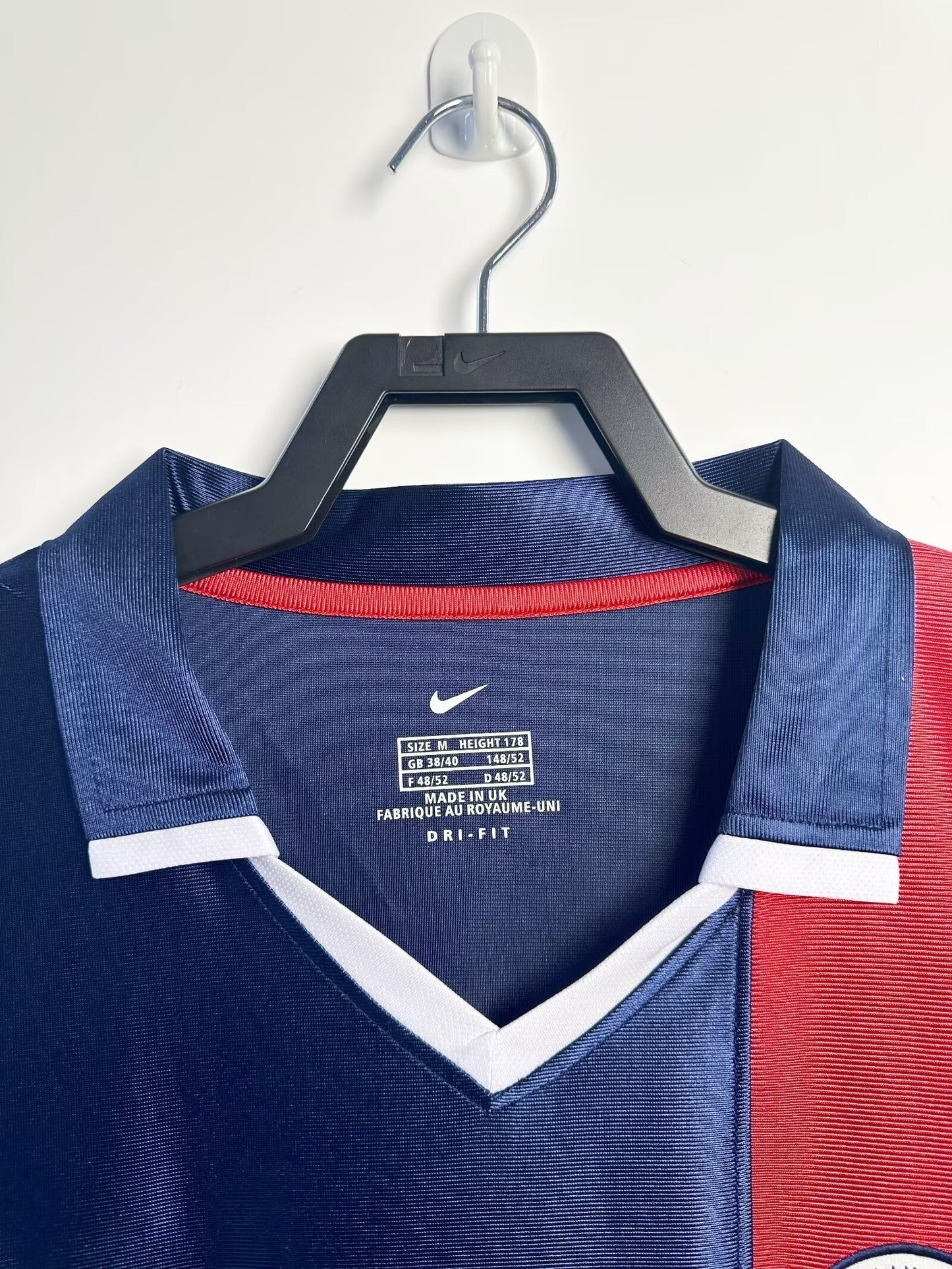 Man's Retro Long Sleeve PSG Team Home - 2001/02