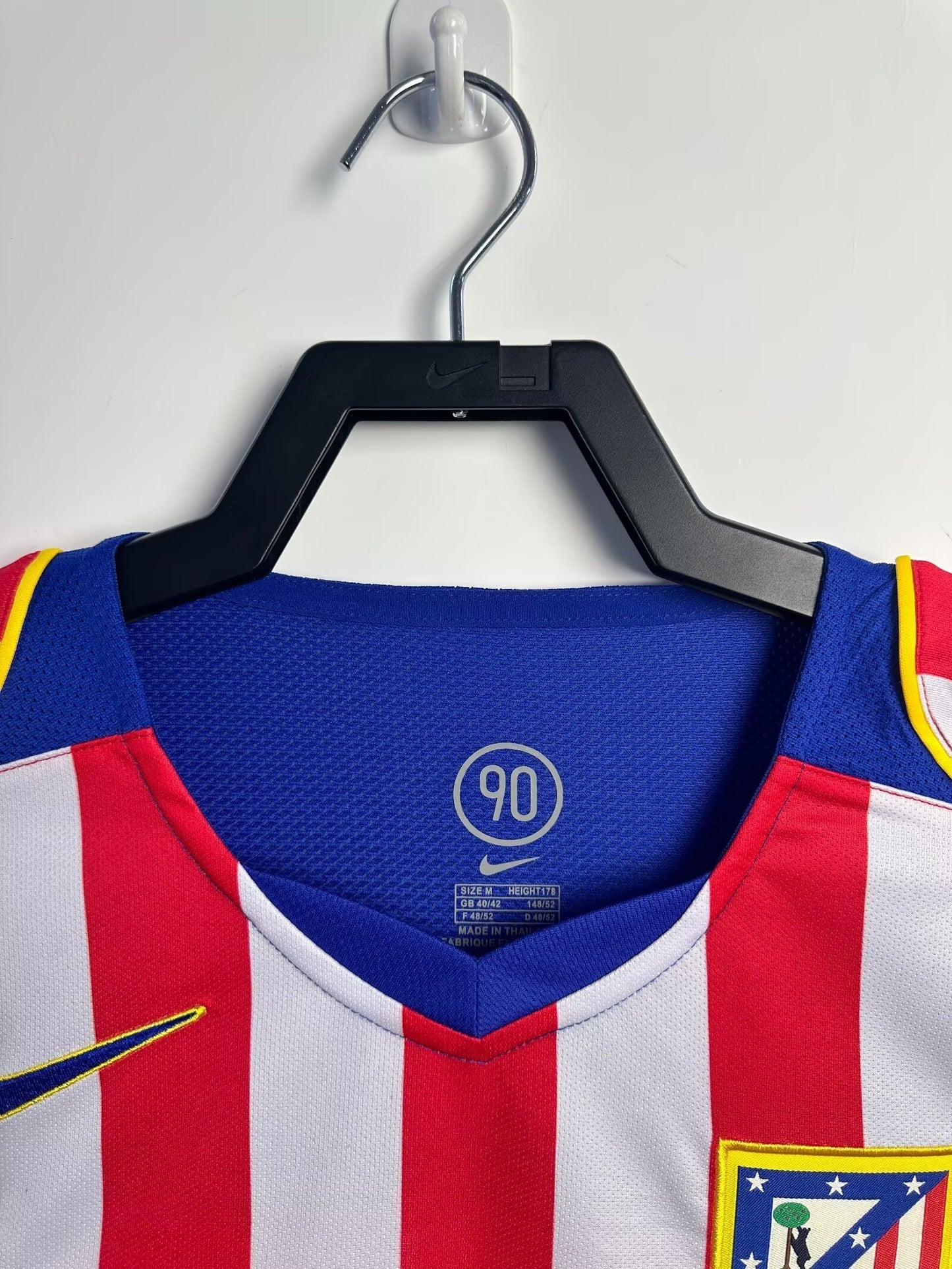 Man's Retro Long Sleeve Atlético de Madrid Team - 2004/05