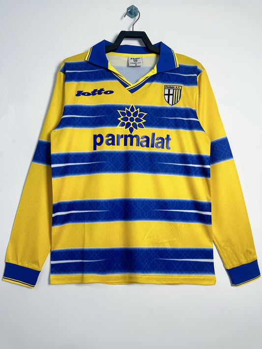 Man's Retro Jersey Parma Calcio Team Home - 1998/99