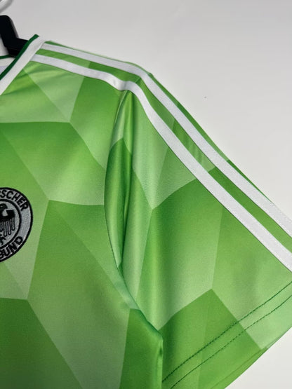 Man's Retro Jersey Germany National Team Light Green - 1998