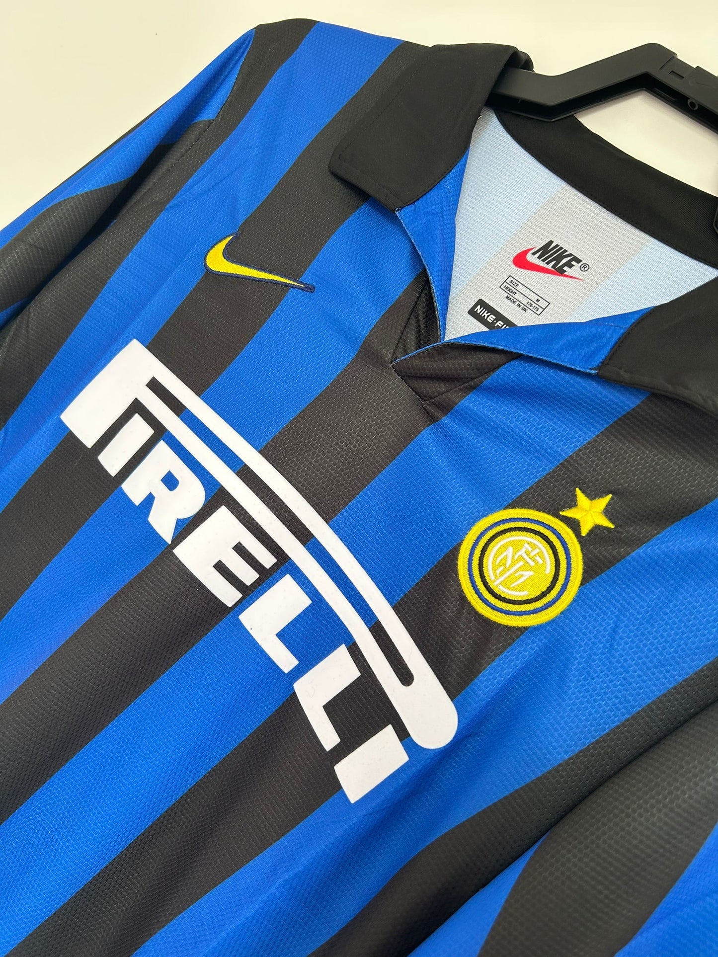 Man's Retro Long Sleeve Internazionale Milano Team - 1998/99