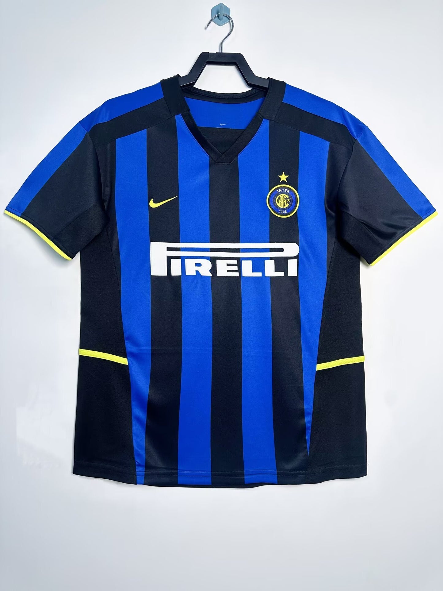 Man's Retro Jersey Internazionale Milano Team Home - 2002/03